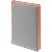 Ежедневник Spain Shall, недатированный, серый с оранжевым арт. 16403.12 Ежедневник Spain Shall, недатированный, серый с оранжевым арт. 16403.12