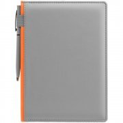 Ежедневник Spain Shall, недатированный, серый с оранжевым арт. 16403.12 Ежедневник Spain Shall, недатированный, серый с оранжевым арт. 16403.12