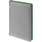 Ежедневник Spain Shall, недатированный, серый с зеленым арт. 16403.19 Ежедневник Spain Shall, недатированный, серый с зеленым арт. 16403.19