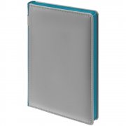 Ежедневник Spain Shall, недатированный, серый с бирюзовым арт. 16403.49 Ежедневник Spain Shall, недатированный, серый с бирюзовым арт. 16403.49