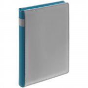 Ежедневник Spain Shall, недатированный, серый с бирюзовым арт. 16403.49 Ежедневник Spain Shall, недатированный, серый с бирюзовым арт. 16403.49