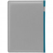 Ежедневник Spain Shall, недатированный, серый с бирюзовым арт. 16403.49 Ежедневник Spain Shall, недатированный, серый с бирюзовым арт. 16403.49