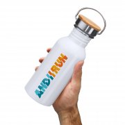 Бутылка из нержавеющей стали BOINA, Белый арт. MD4039S101