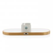 Док-станция Ontario 2-в-1 с органайзером из переработанного пластика RCS, 10 Вт