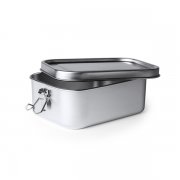 Ланчбокс (контейнер для еды) BRENA, Серебро арт. FI4069S1251 Ланчбокс (контейнер для еды) BRENA, Серебро арт. FI4069S1251