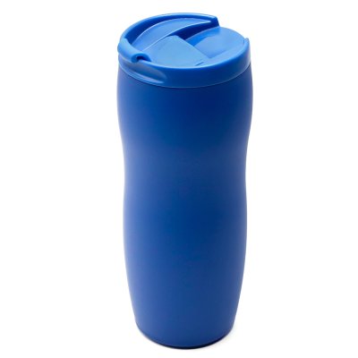 Термокружка с двойной стенкой Softex, синяя арт. 5040.03 Термокружка с двойной стенкой Softex, синяя арт. 5040.03