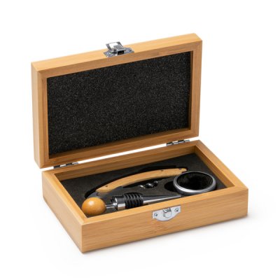 Винный набор TINTOS, в коробке с эко-дизайном, бамбук арт. AB4129S129
