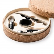 Винный набор VENET, в футляре из натуральной пробки арт. AB4091S129