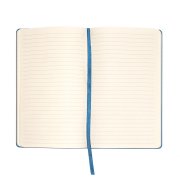 Бизнес-блокнот FUNKY А5, голубой, серый форзац, мягкая обложка,  в линейку Голубой арт. 21209/22/30