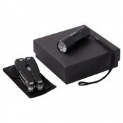 Набор Handmaster: фонарик и мультитул, черный арт. 3495.30