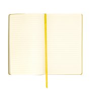Бизнес-блокнот FUNKY, 130*210 мм, желтый,  серый форзац, мягкая обложка,  блок в линейку Жёлтый арт. 21209/03/30