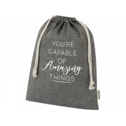 Большая подарочная сумка «Pheebs» из переработанного хлопка 4 л