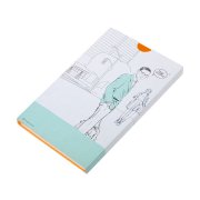 Бизнес-блокнот FUNKY, формат A5, в линейку Оранжевый арт. 21209/06/30