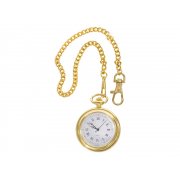 Часы «Магистр» с цепочкой на деревянной подставке