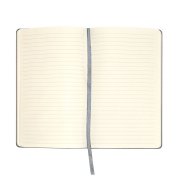 Бизнес-блокнот FUNKY А5, с цветным  форзацем, мягкая обложка,  в линейку Серый арт. 21209/30/22