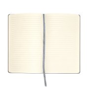 Бизнес-блокнот FUNKY А5, с цветным  форзацем, мягкая обложка,  в линейку Серый арт. 21209/30/15