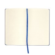 Бизнес-блокнот FUNKY А5, синий, серый форзац, мягкая обложка, в линейку Синий арт. 21209/24/30