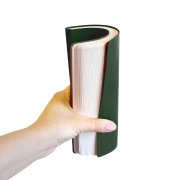 Бизнес-блокнот FUNKY, 130*210 мм, зеленый, красный форзац, мягкая обложка, в линейку Зеленый арт. 21209/15/08