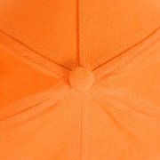 Бейсболка STANDARD, 5 клиньев, металлическая застежка Оранжевый