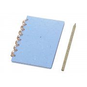 Блокнот А6 с бумажным карандашом и семенами цветов микс