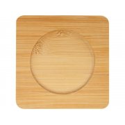 Стеклянный стакан «Manti» с двойными стенками и подставкой, 350 мл, 2 шт