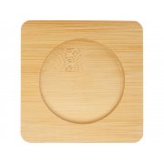 Стеклянный стакан «Manti» с двойными стенками и подставкой, 250 мл, 2 шт