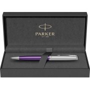 Ручка шариковая Parker «Sonnet Essentials Violet SB Steel CT»