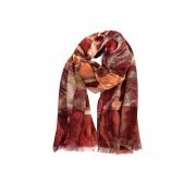 Мужской шарф «Красный Оникс»