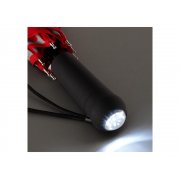 Зонт-трость «Safebrella» с фонариком и светоотражающими элементами