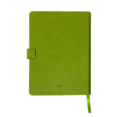 Ежедневник недатированный "Монти", формат А5 зеленое яблоко