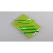 Ежедневник недатированный "Монти", формат А5 зеленое яблоко