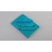 Ежедневник недатированный "Монти", формат А5 бирюзовый