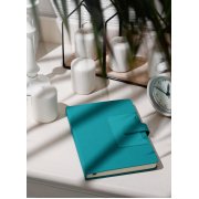 Ежедневник недатированный "Монти", формат А5 бирюзовый