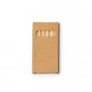 Набор из 6 деревянных карандашей в коробке  AMAZONIA