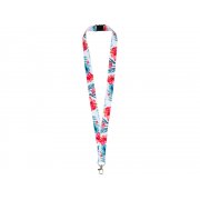 Ланъярд под сублимацию с карабином и замком обрыва, 2 см арт. 125710 Ланъярд под сублимацию с карабином и замком обрыва, 2 см арт. 125710