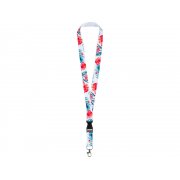 Ланъярд под сублимацию с карабином и межуровневым замком, 2 см арт. 125709 Ланъярд под сублимацию с карабином и межуровневым замком, 2 см арт. 125709