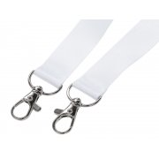 Ланъярд под сублимацию с 2-мя карабинами, 2 см арт. 125708 Ланъярд под сублимацию с 2-мя карабинами, 2 см арт. 125708