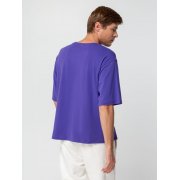 Футболка унисекс оверсайз Street Vibes, фиолетовая арт. 16900.77 Футболка унисекс оверсайз Street Vibes, фиолетовая арт. 16900.77