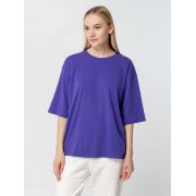 Футболка унисекс оверсайз Street Vibes, фиолетовая арт. 16900.77 Футболка унисекс оверсайз Street Vibes, фиолетовая арт. 16900.77