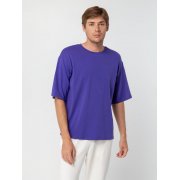 Футболка унисекс оверсайз Street Vibes, фиолетовая арт. 16900.77 Футболка унисекс оверсайз Street Vibes, фиолетовая арт. 16900.77