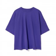 Футболка унисекс оверсайз Street Vibes, фиолетовая арт. 16900.77 Футболка унисекс оверсайз Street Vibes, фиолетовая арт. 16900.77