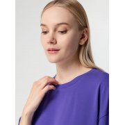 Футболка унисекс оверсайз Street Vibes, фиолетовая арт. 16900.77 Футболка унисекс оверсайз Street Vibes, фиолетовая арт. 16900.77