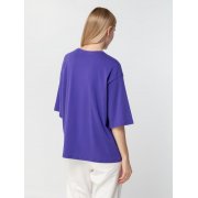 Футболка унисекс оверсайз Street Vibes, фиолетовая арт. 16900.77 Футболка унисекс оверсайз Street Vibes, фиолетовая арт. 16900.77