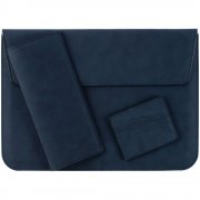 Чехол для карточек Nubuk, синий арт. 18081.40