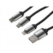 Кабель 3-в-1 с подсветкой логотипа «Ion»