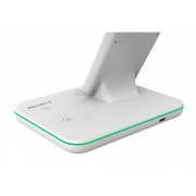 Беспроводное зарядное устройство для гаджетов "3-в-1" с технологией QI «WS-303», 15 Вт