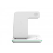 Беспроводное зарядное устройство для гаджетов "3-в-1" с технологией QI «WS-303», 15 Вт