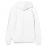 Толстовка на молнии с капюшоном Siverga Heavy, белая (белоснежная) арт. 6927.61