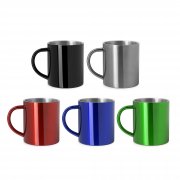 Металлическая кружка KIWAN, Папоротниковый арт. MD4083S1226