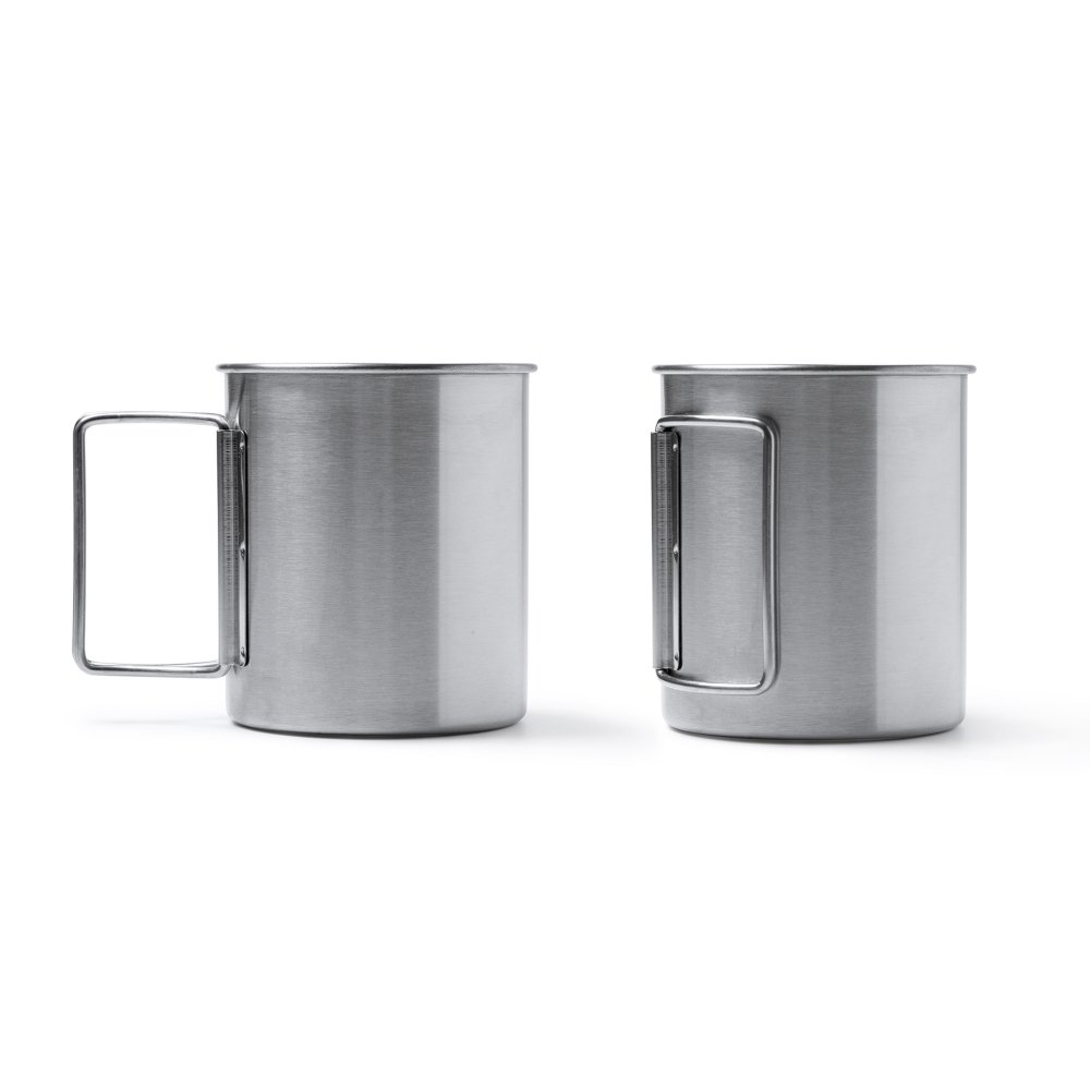 Кружка из нержавеющей стали TEIDE, Серебро арт. TZ3985S1251 Кружка из нержавеющей стали TEIDE, Серебро арт. TZ3985S1251